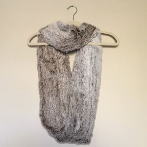 Faux fur scarf
